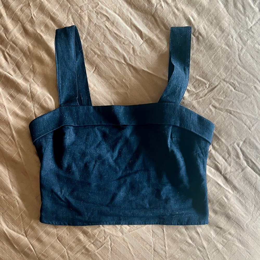 Abercrombie & Fitch Matching Set Black Linen - XS